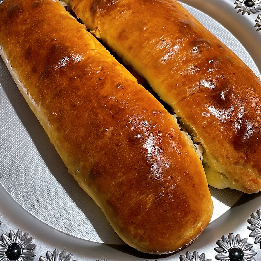 Domaća štrudla nakon pečenja