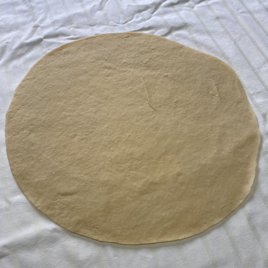 Thin pastry for bosnian pilav