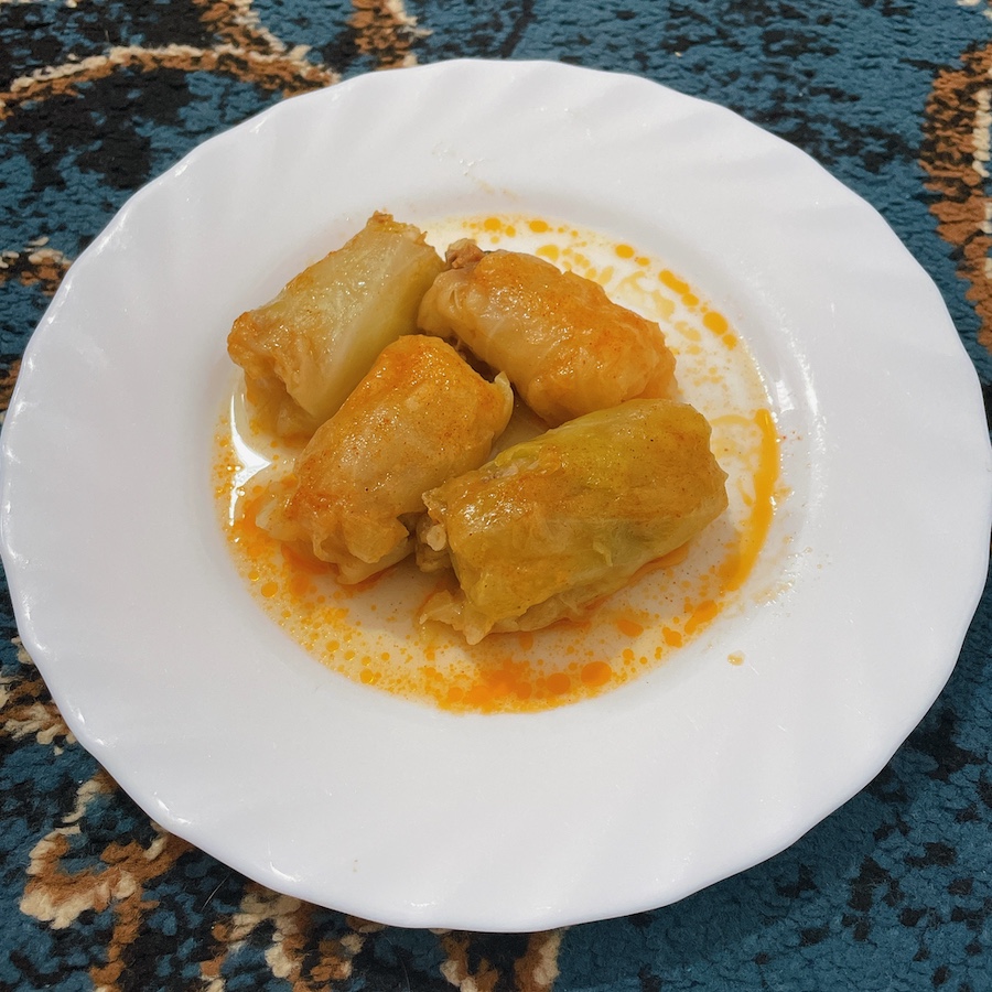 Sarma (stuffed cabbage leaves)